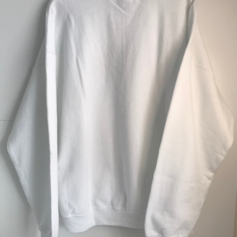 Unisex White Sweatshirt "PRAYER The World's Gre... - Picture 4 of 5